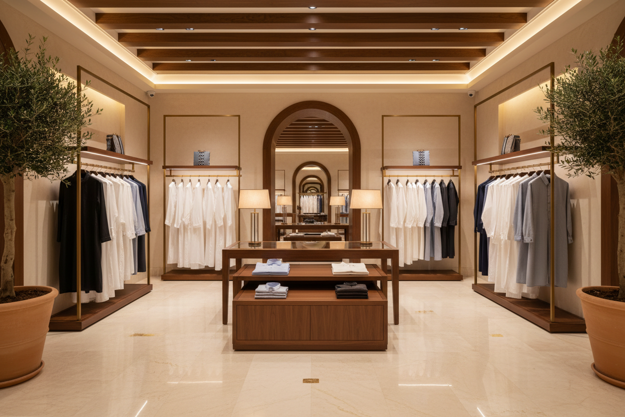 Boutique Clothing Display